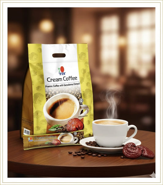☕ DXN Cream Coffee – Samtiger Genuss ohne Reue