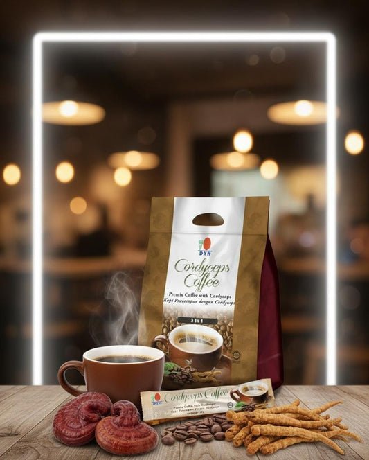 ☕ DXN Cordyceps 3-in-1 – Die kraftvolle Vital-Mischung