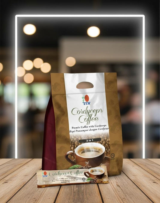 ☕ DXN Cordyceps 3-in-1 – Die kraftvolle Vital-Mischung