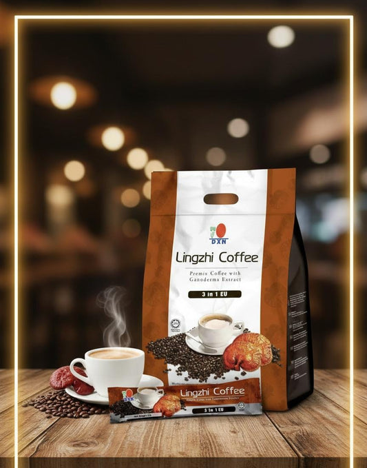 ☕ DXN Lingzhi Coffee 3-in-1 – Der perfekte All-Rounder